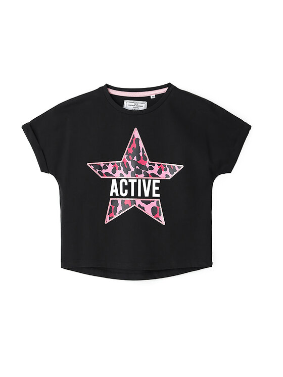 Original Marines Original Marines Футболка DDP3024F Чорний Regular Fit