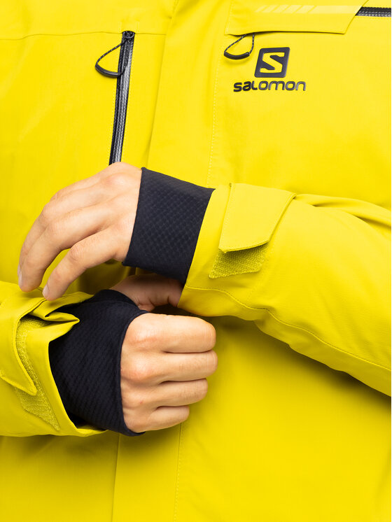 Salomon Salomon Slidinėjimo striukė Brilliant LC1192200 Geltona Regular Fit