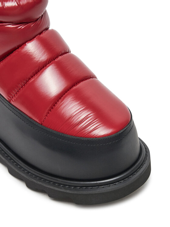 United Nude United Nude Škornji Zembla Bubble Bootie 10884839190 Rdeča
