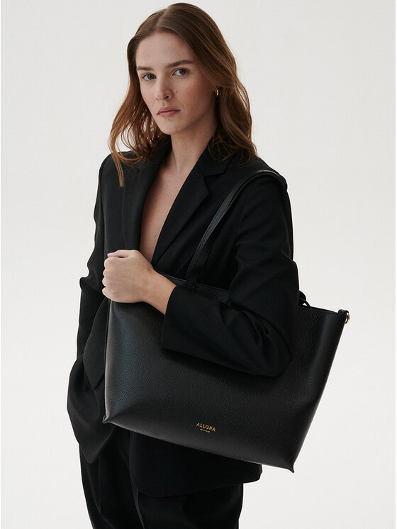 ALLORA BE UNIQUE ALLORA BE UNIQUE Borsa pelle Nero