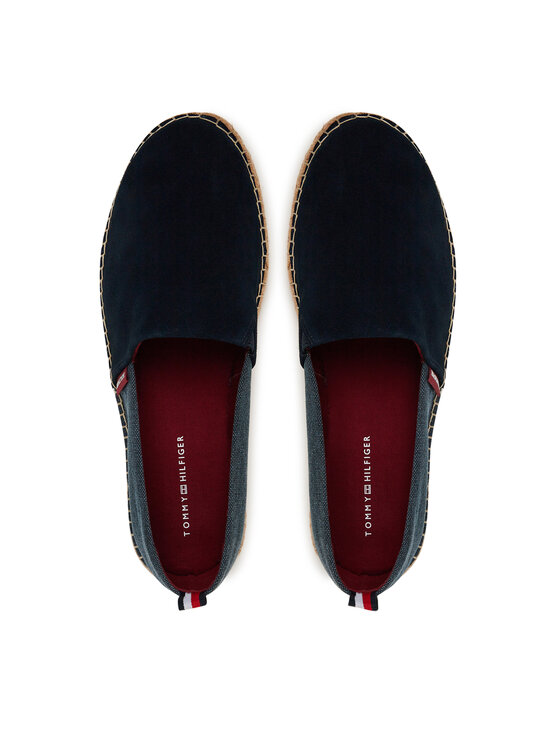 Tommy Hilfiger Tommy Hilfiger Espadryle Hilfiger Flex Mix Espadrille FM0FM05497 Granatowy
