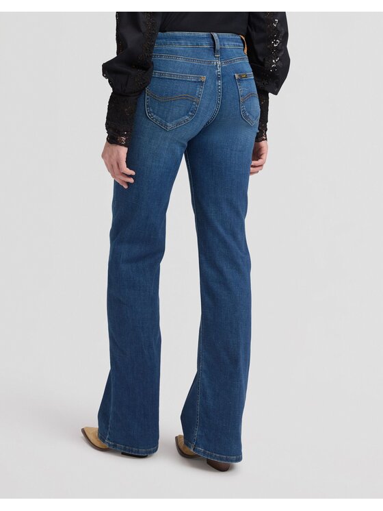 Lee Lee Jeansy LANA Niebieski Bootcut Fit