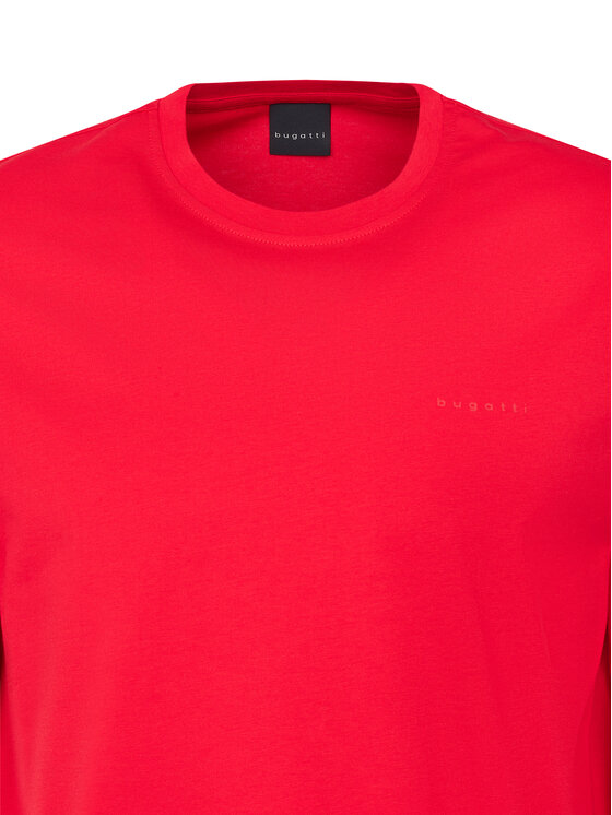 Bugatti Bugatti Tricou 8350-75040C Roșu Regular Fit