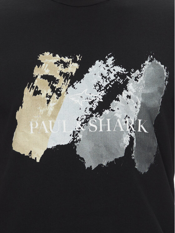 Paul&Shark Paul&Shark Póló 25411094 Fekete Regular Fit
