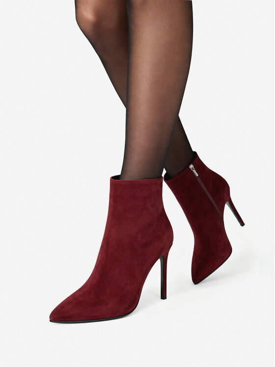 Eva Minge Eva Minge Stiefeletten EO-ELAINA-E123-02B Dunkelrot