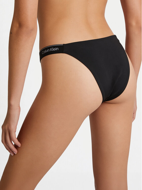 Calvin Klein Swimwear Calvin Klein Swimwear Bikini partea de jos LV00Q61206 Negru