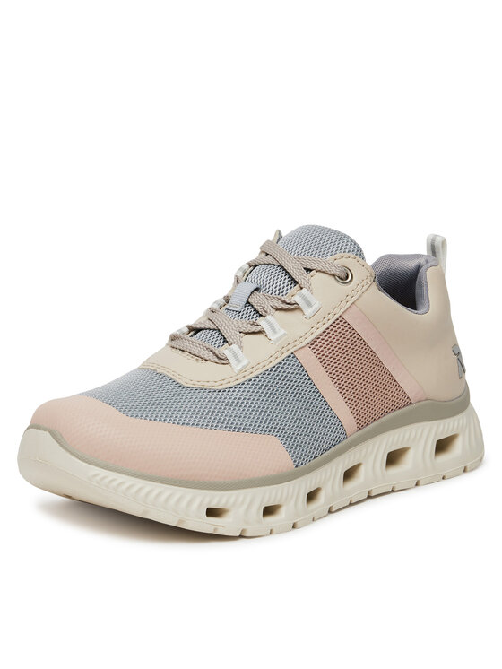 Rieker Rieker Sneakersy M6006-90 Beżowy