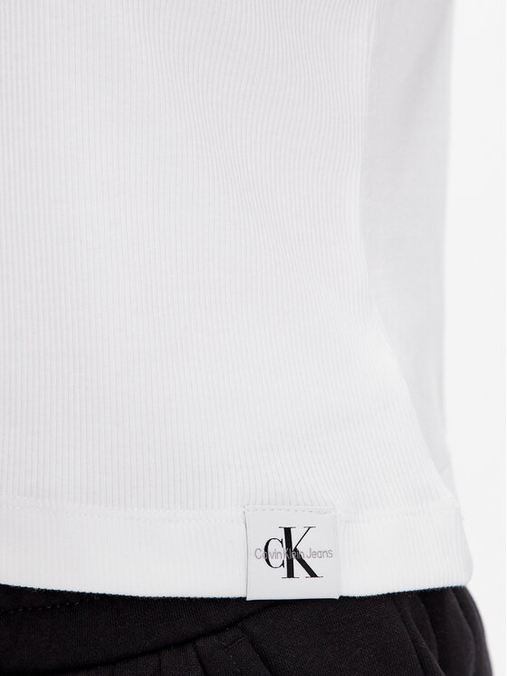 Calvin Klein Jeans Calvin Klein Jeans Marškinėliai J20J221055 Balta Regular Fit