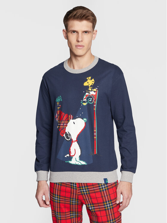 United Colors Of Benetton United Colors Of Benetton Pižama PEANUTS 3O7W4P00Z Pisana Regular Fit