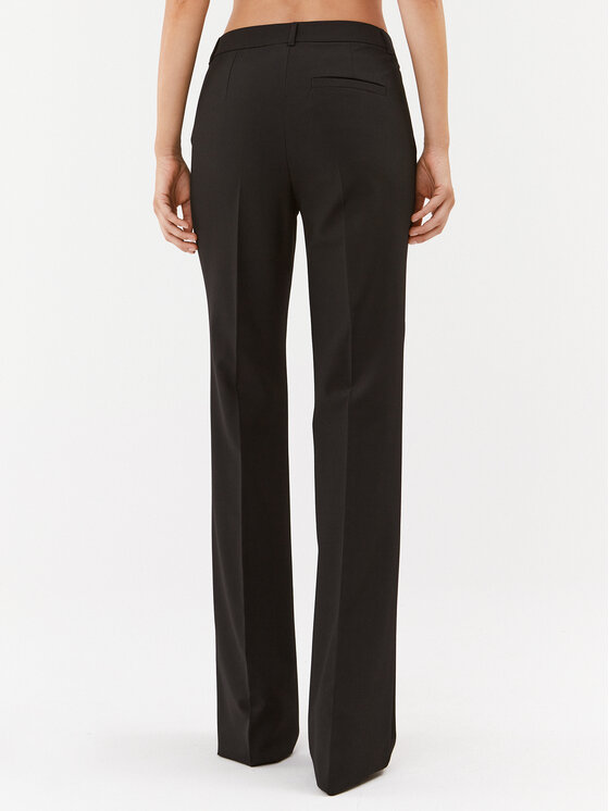 Marella Marella Riidest püksid Lerici 2331361838200 Must Regular Fit