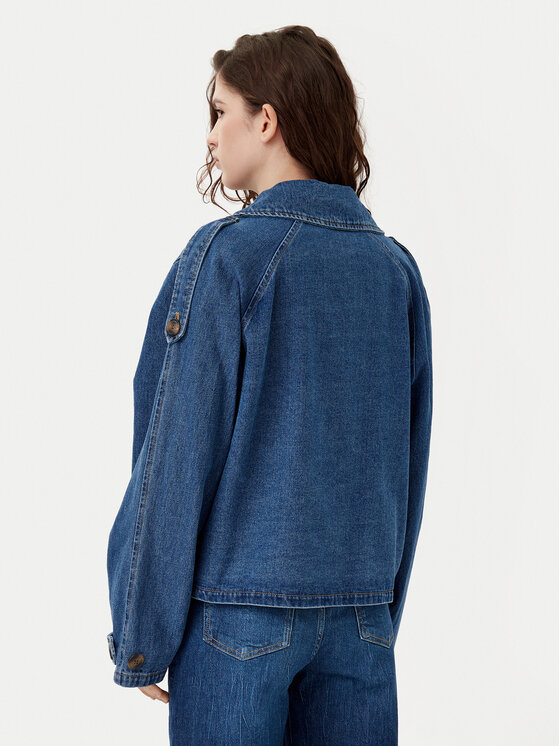 JJXX JJXX Kurtka jeansowa Carlie 12269054 Niebieski Regular Fit