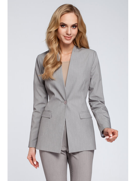Made of Emotion Made of Emotion Giacca da abito M304 Grigio Casual Fit