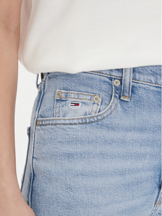 Tommy Jeans Tommy Jeans Traperice Layla Hr Slim Str Bi0112 Co DW0DW20643 Plava Regular Fit