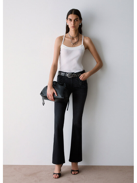 Liu Jo Liu Jo Jeansy UF6015D03058L505 Czarny Regular Fit