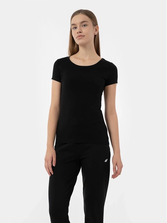 4F 4F T-shirt 4FMM00TTSHF731-30S Blu scuro
