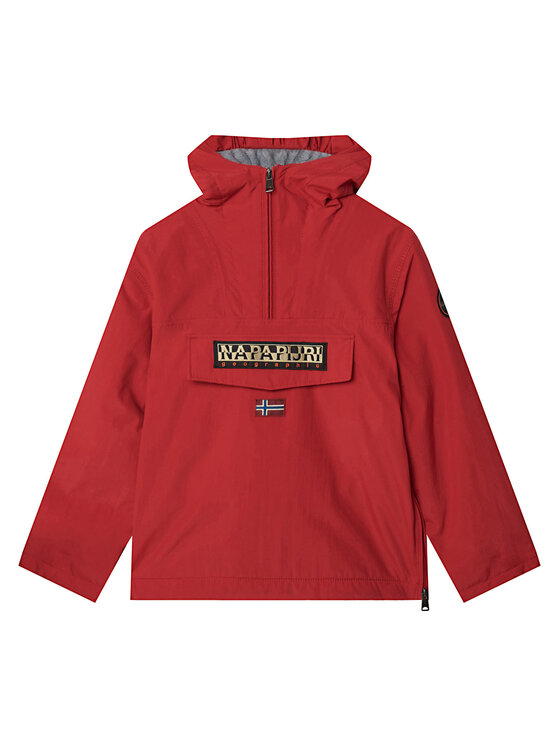 Napapijri Napapijri Anorak stiliaus striukė Rainforest NP0A4HHK Raudona Regular Fit