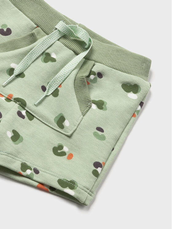Mayoral Mayoral Pantaloni scurți sport 1260 Verde Regular Fit