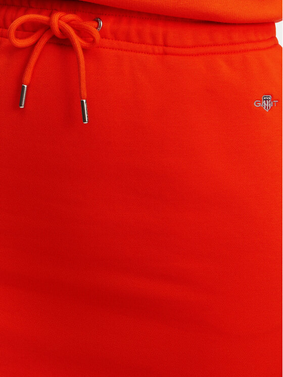 Gant Gant tepláková sukně 4200274 Oranžová Regular Fit
