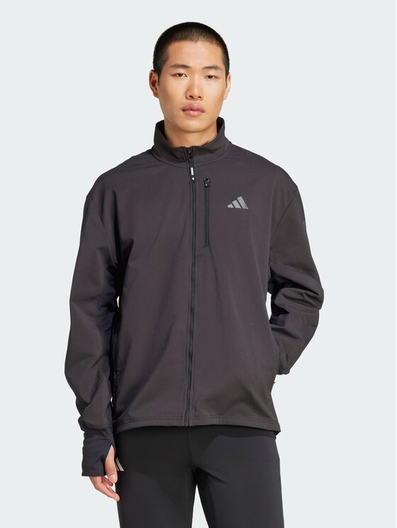 adidas adidas Kurtka do biegania 152023 Czarny Regular Fit