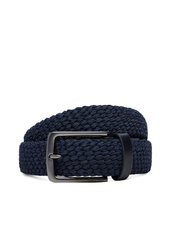 Calvin Klein Calvin Klein Nadrágszíj Casual Pin Buckle 35Mm Fixed - LV04D7088G Sötétkék