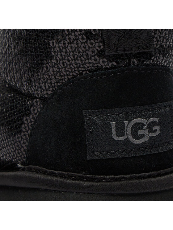 Ugg Ugg Sněhule T Classic Mini Mirror Ball 1143708T Černá