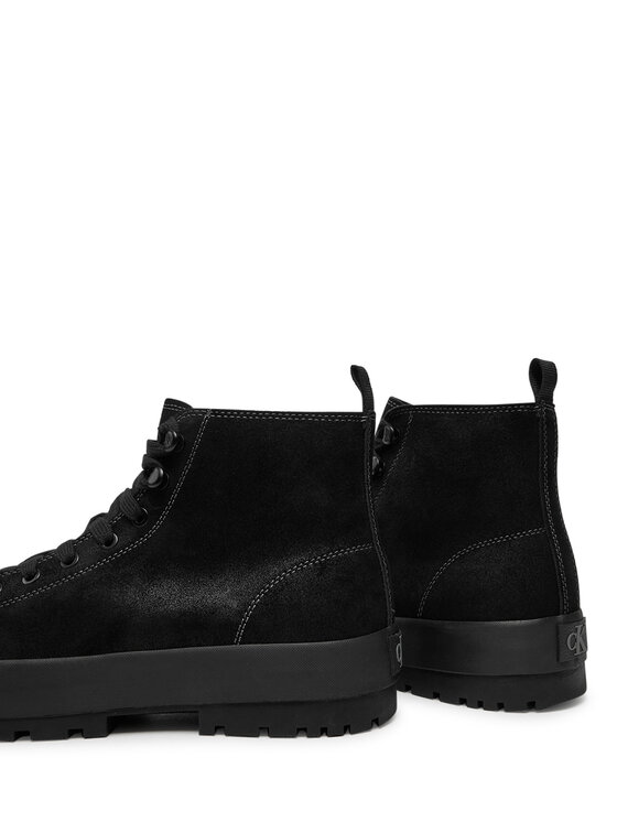Calvin Klein Jeans Calvin Klein Jeans Planinarske cipele Lugged Hybrid High Laceup Auth YM0YM01092 Crna