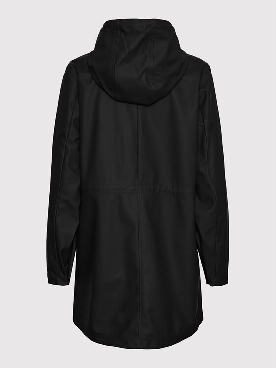 Vero Moda Vero Moda Geacă de ploaie Malou 10266982 Negru Regular Fit