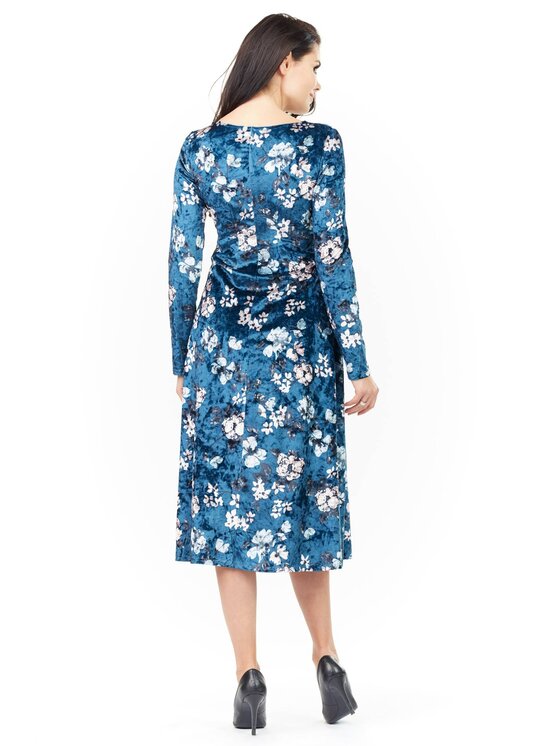 Infinite You Infinite You Vestito da giorno M147 Blu scuro Basic Fit