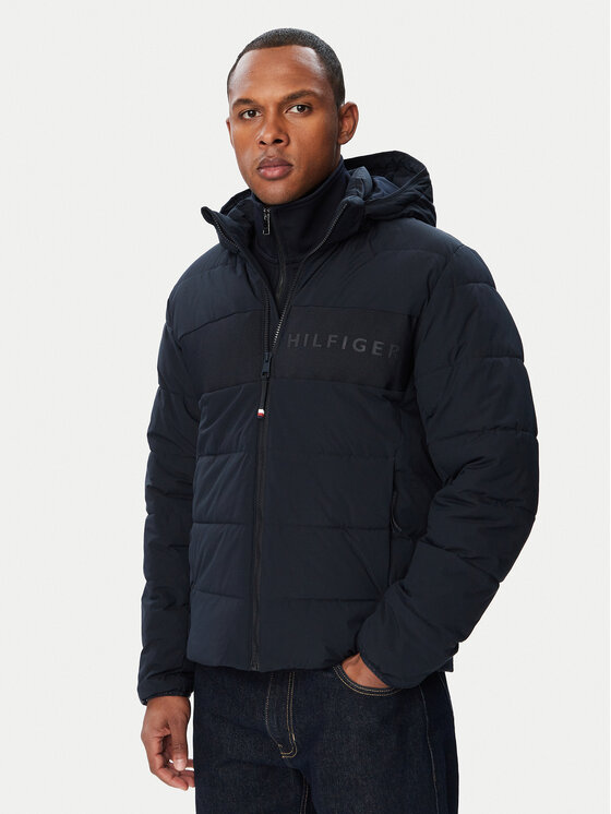 Tommy Hilfiger Tommy Hilfiger Зимно яке MW0MW45273 Тъмносин Regular Fit