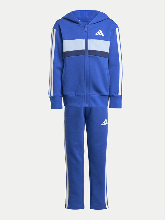 adidas adidas Спортивний костюм Seasonal Essentials Tiberio 3-Stripes JC7488 Голубий Regular Fit