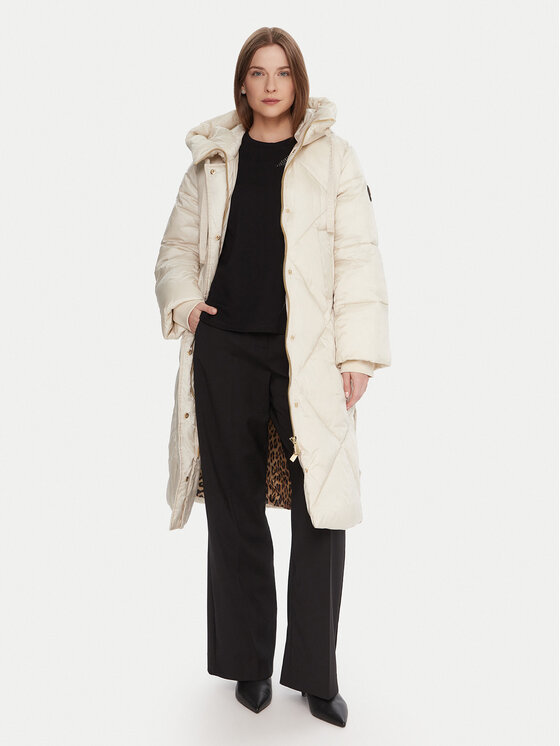 Lola Casademunt by Maite Lola Casademunt by Maite Talvemantel LF2501002 Beež Relaxed Fit
