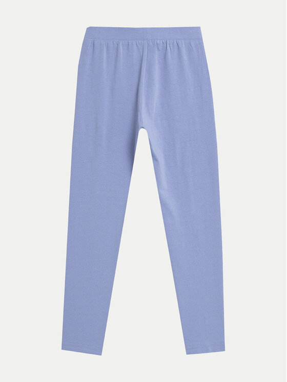4F 4F Legginsy 4FJWSS24TTIGF130 Niebieski Slim Fit