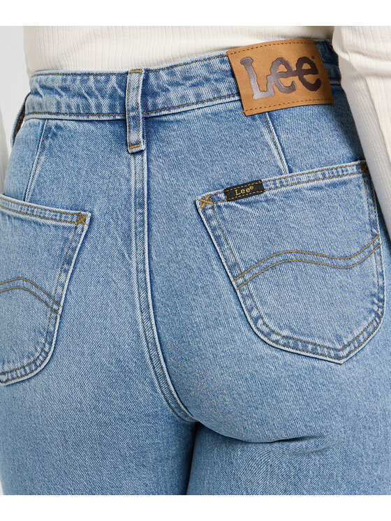 Lee Lee Jeansy 112371098 Niebieski Regular Fit