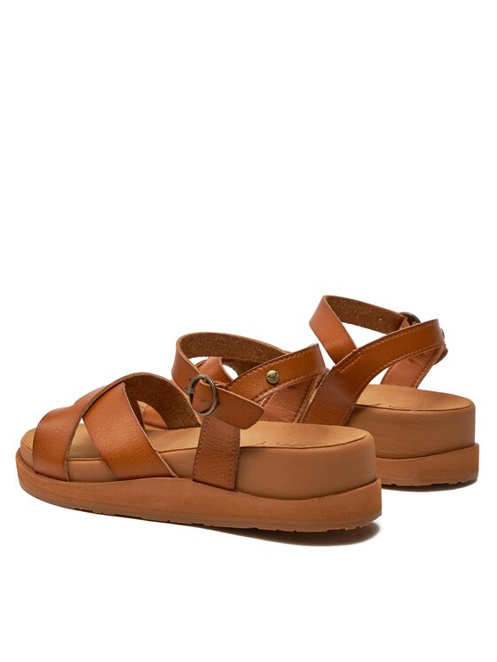 Roxy Roxy Sandały ARJL200848 Brązowy
