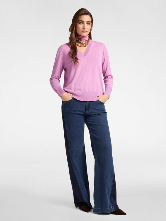 Elena Mirò Elena Mirò Maglione M407Z000532N009 Rosa Boxy Fit