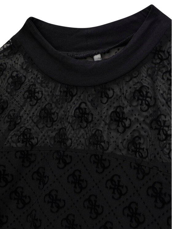Guess Guess Φόρεμα καθημερινό J6YK04 K3957 Μαύρο Regular Fit