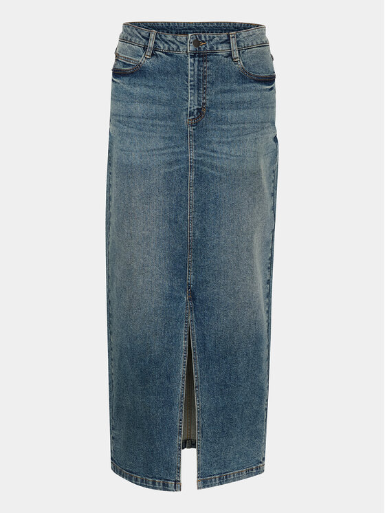 Kaffe Kaffe Jeansrock Dana 10508123 Blau Regular Fit