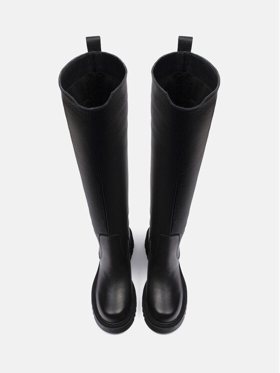 L37 L37 Kozaki DREAM BOOTS Czarny
