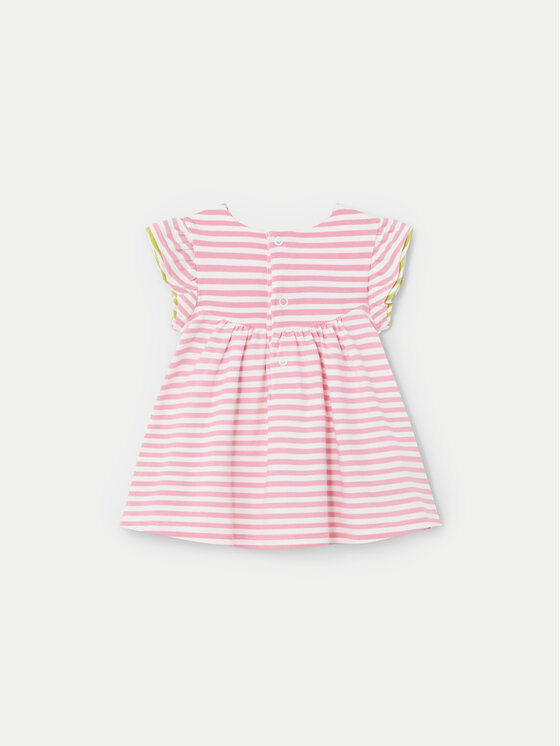 Mayoral Mayoral Rochie de vară 1833 Roz Regular Fit