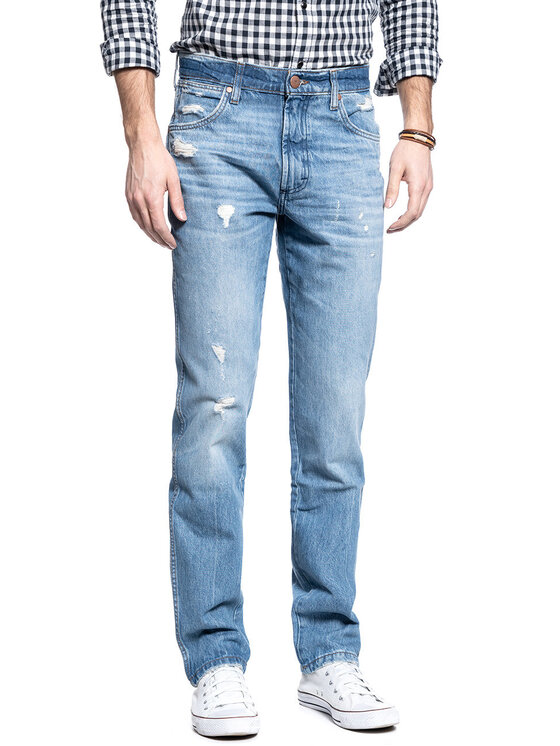 Wrangler Wrangler Jeans GREENSBORO Blu Straight Fit