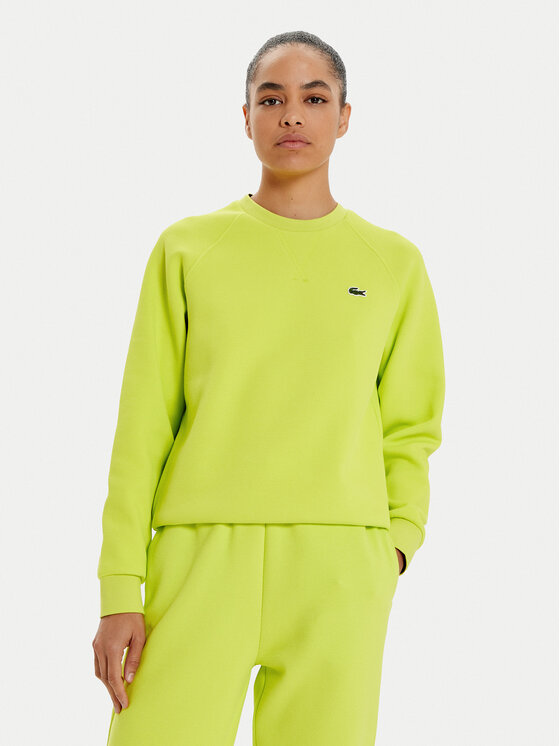 Felpa lacoste verde top