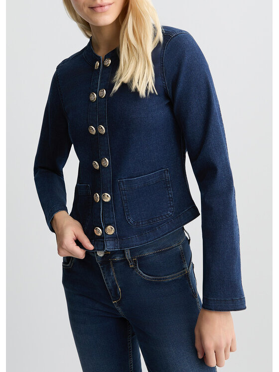 Liu Jo Liu Jo Giacca di jeans UA5085D492578816 Celeste Regular Fit