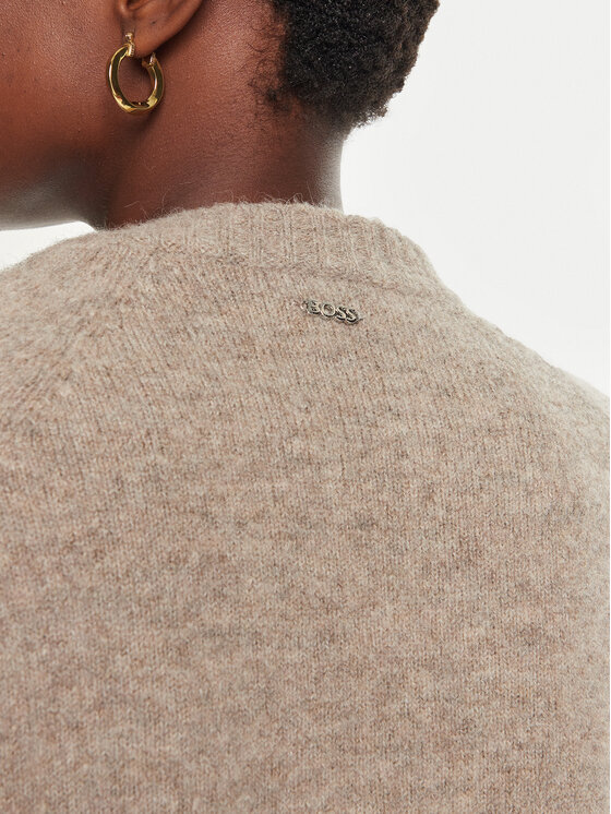 BOSS Boss Sweater Febisan 50478315 Szürke Regular Fit