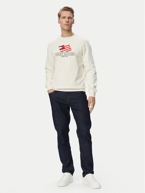 Tommy Hilfiger Tommy Hilfiger Дънки Denton MW0MW42296 Тъмносин Straight Leg