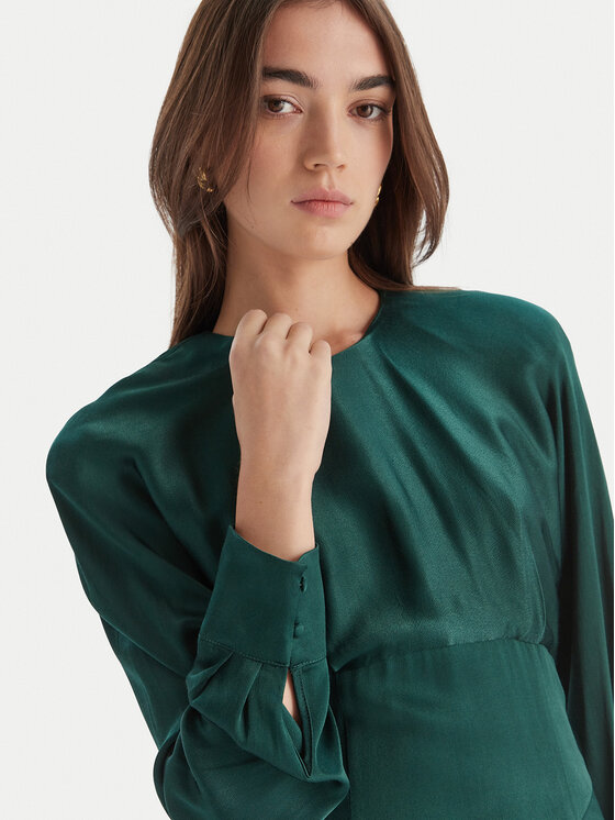 Bardot Bardot Koktejlové šaty Kartia 60108DB Zelená Regular Fit