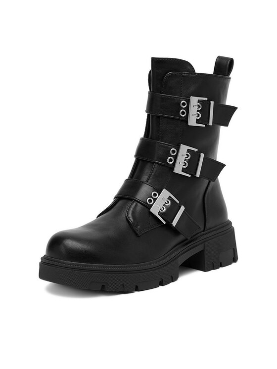 DeeZee DeeZee Čizme HX22030-96 Crna