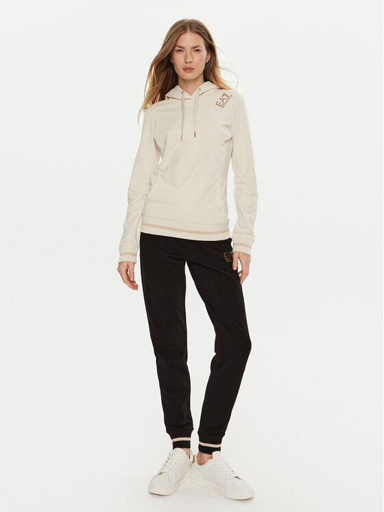 EA7 Emporio Armani EA7 Emporio Armani Jogginganzug 8NTV56 TJTXZ 21CQ Beige Regular Fit