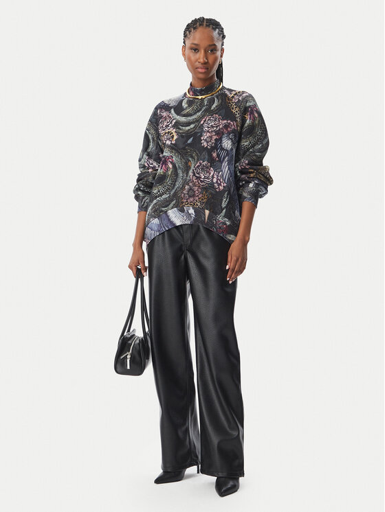 Just Cavalli Just Cavalli Світшот 81PAIE23 CF102 Сірий Regular Fit