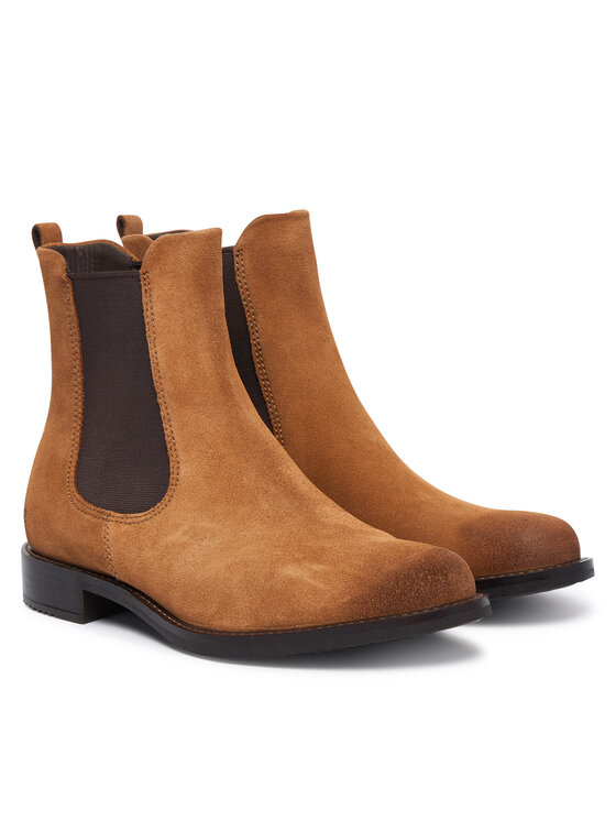 ECCO ECCO Kotníková obuv s elastickým prvkem Sartorelle 25 26650315034 Hnědá