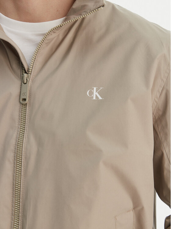 Calvin Klein Jeans Calvin Klein Jeans Prechodná bunda Harrington LV04RF520G Hnedá Regular Fit